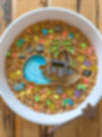 kit senzorial insula comorilor pirati joaca activitati senzoriale mare palmier treasure hunt vanatoare de comori montessori