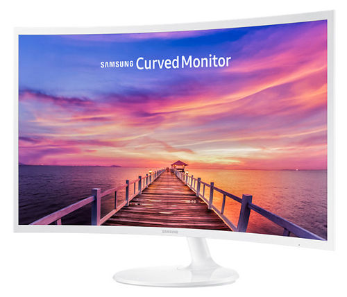 תמונה ממוזערת: מסך מחשב קעור "32 Samsung LED VA C32F391FW בצבע לבן
