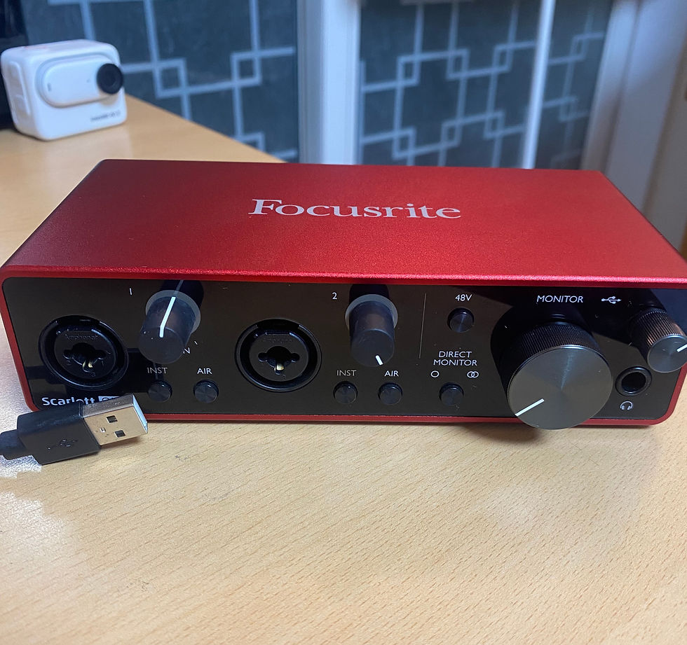 Focusrite Scarlett 2i2 3rd Gen.