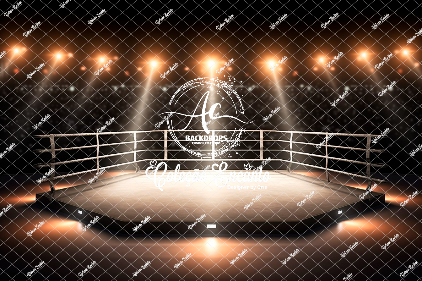 Fundo Fotográfico em Tecido - Ring  - Encanto 3D