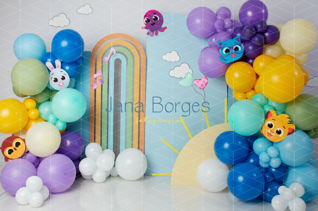 Fundo Fotográfico em Tecido - BoloFofos - Jana Borges