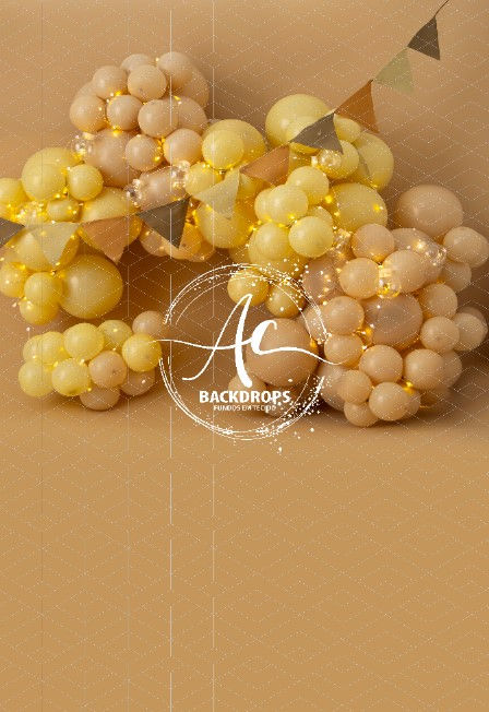 Miniatura: Fundo Fotográfico em Tecido - Balão - Geliane Brum