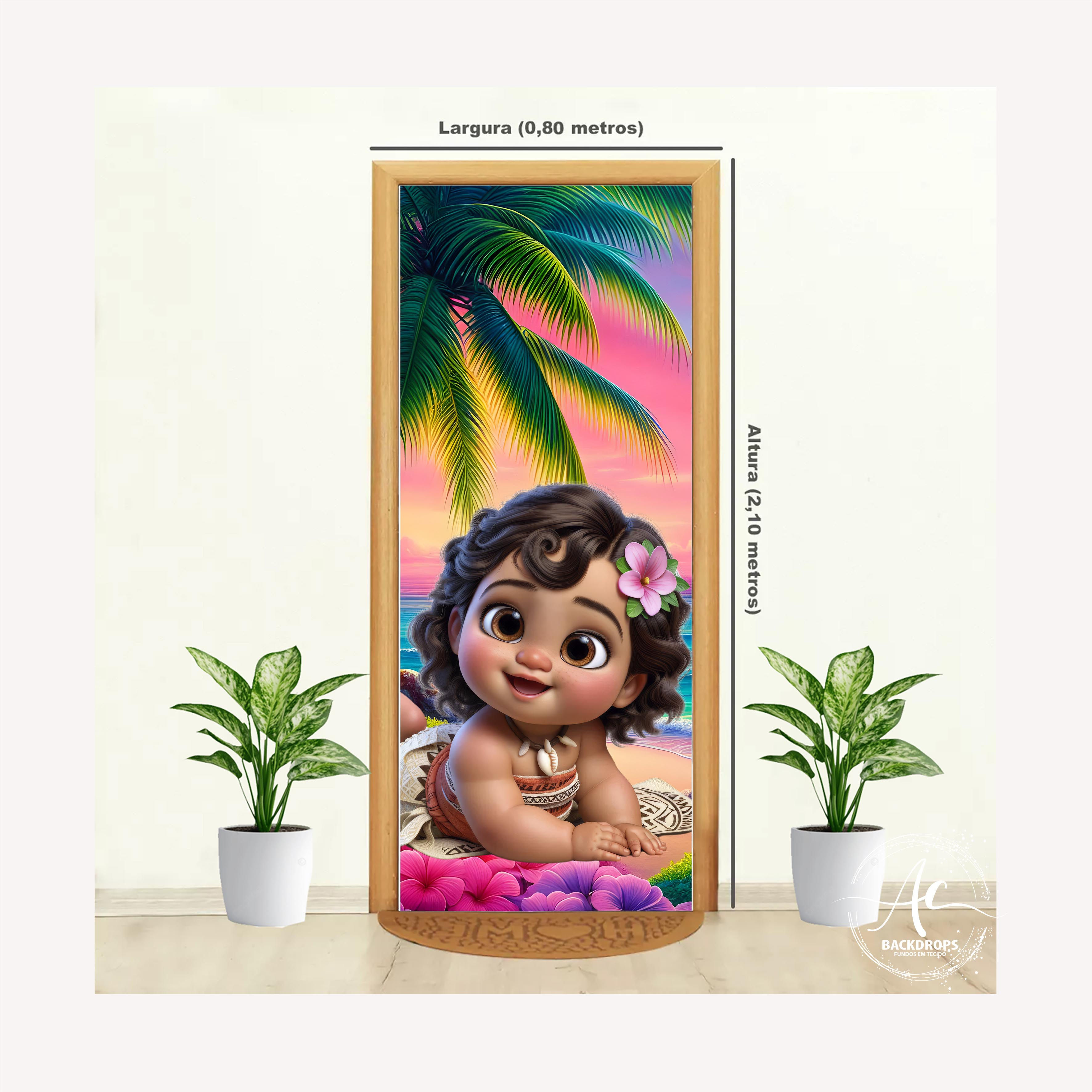 Capa para Porta - Moana