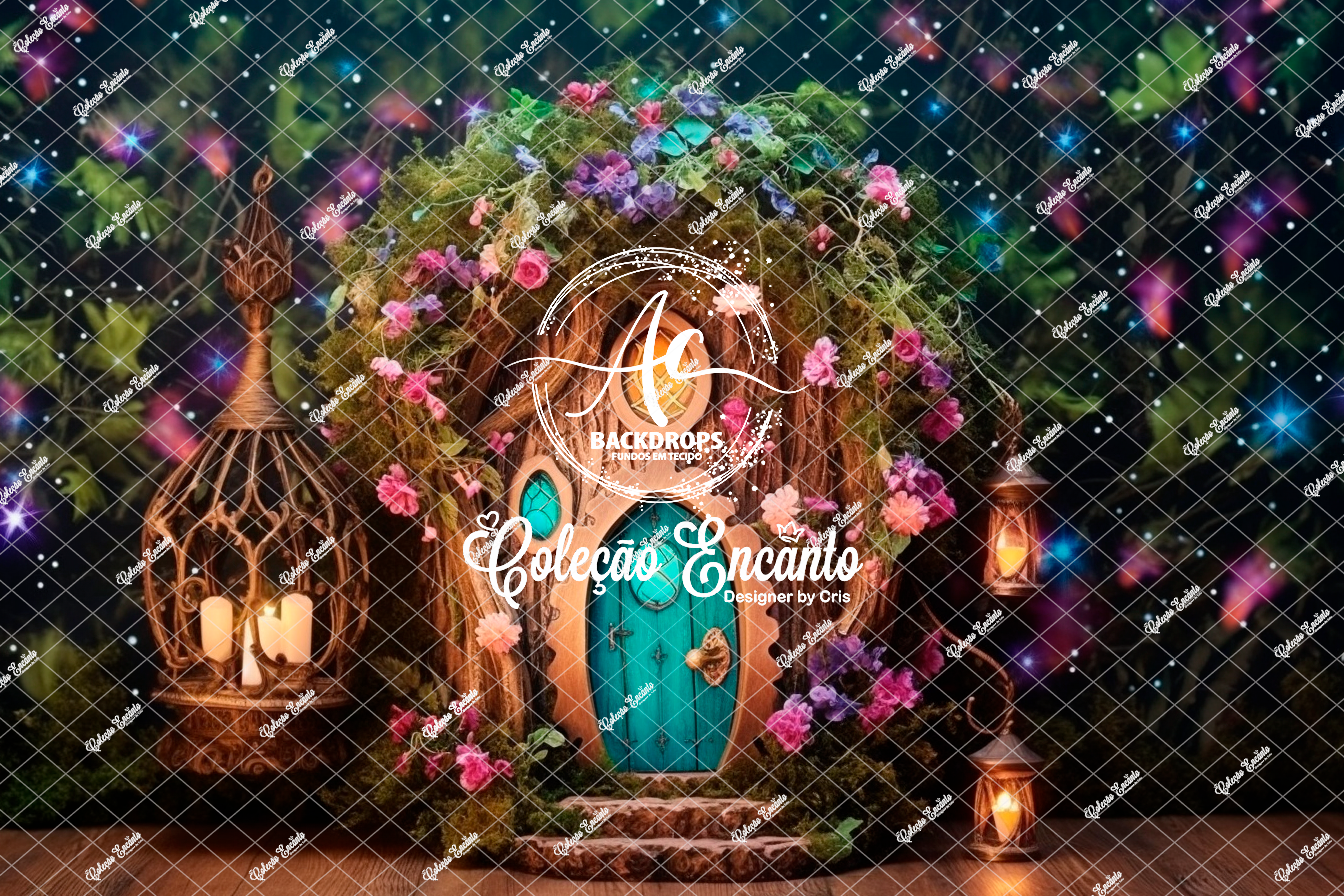 Fundo Fotográfico em Tecido -Fada - Encanto 3D