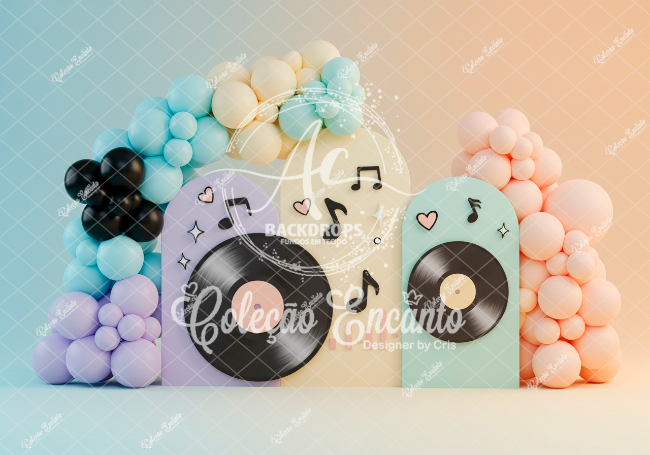 Fundo Fotográfico em Tecido -PERSONAGEM _COLEÇÃO ENCANT