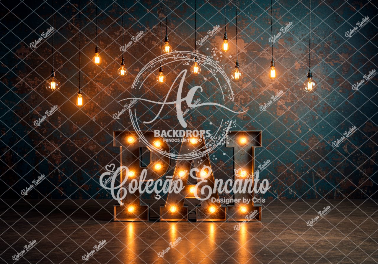 Fundo Fotográfico em Tecido - Dia dos Pais Encanto - 3D