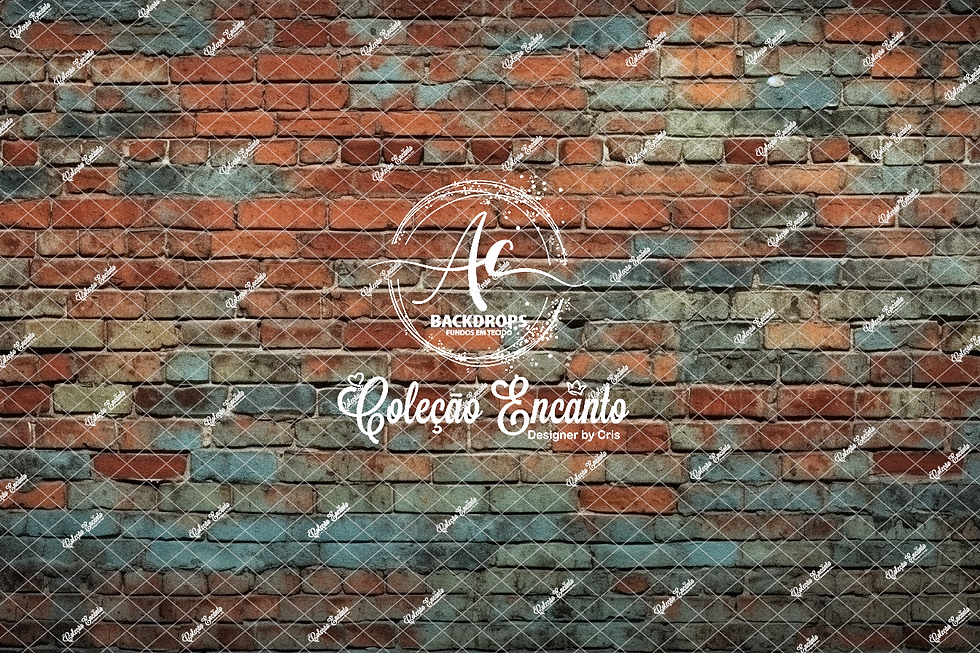 Fundo Fotográfico em Tecido - Piso/chão - Encanto 3D