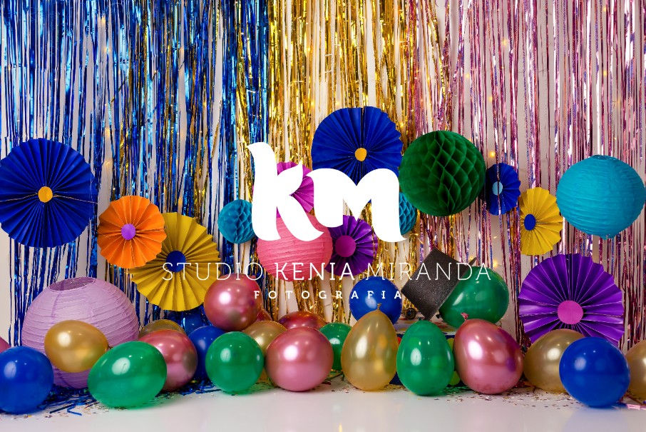 Fundo Fotográfico em Tecido - Carnaval - Kênia Miranda