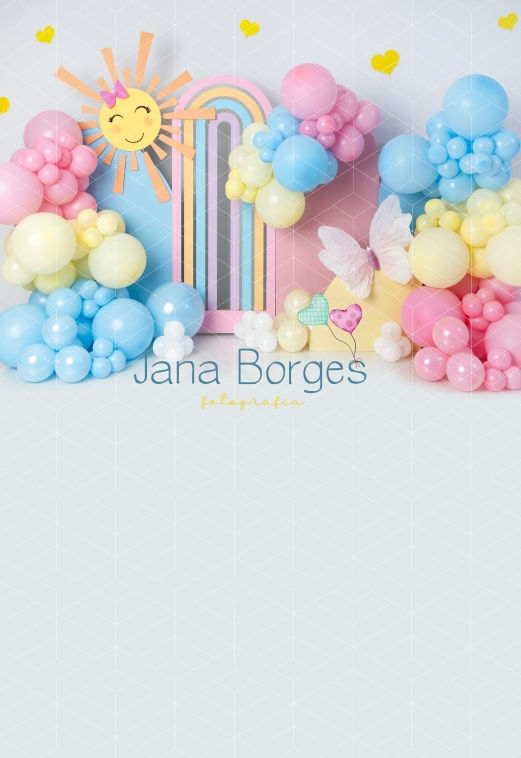 Miniatura: Fundo Fotográfico em Tecido  - Raio de Sol - Jana Borges