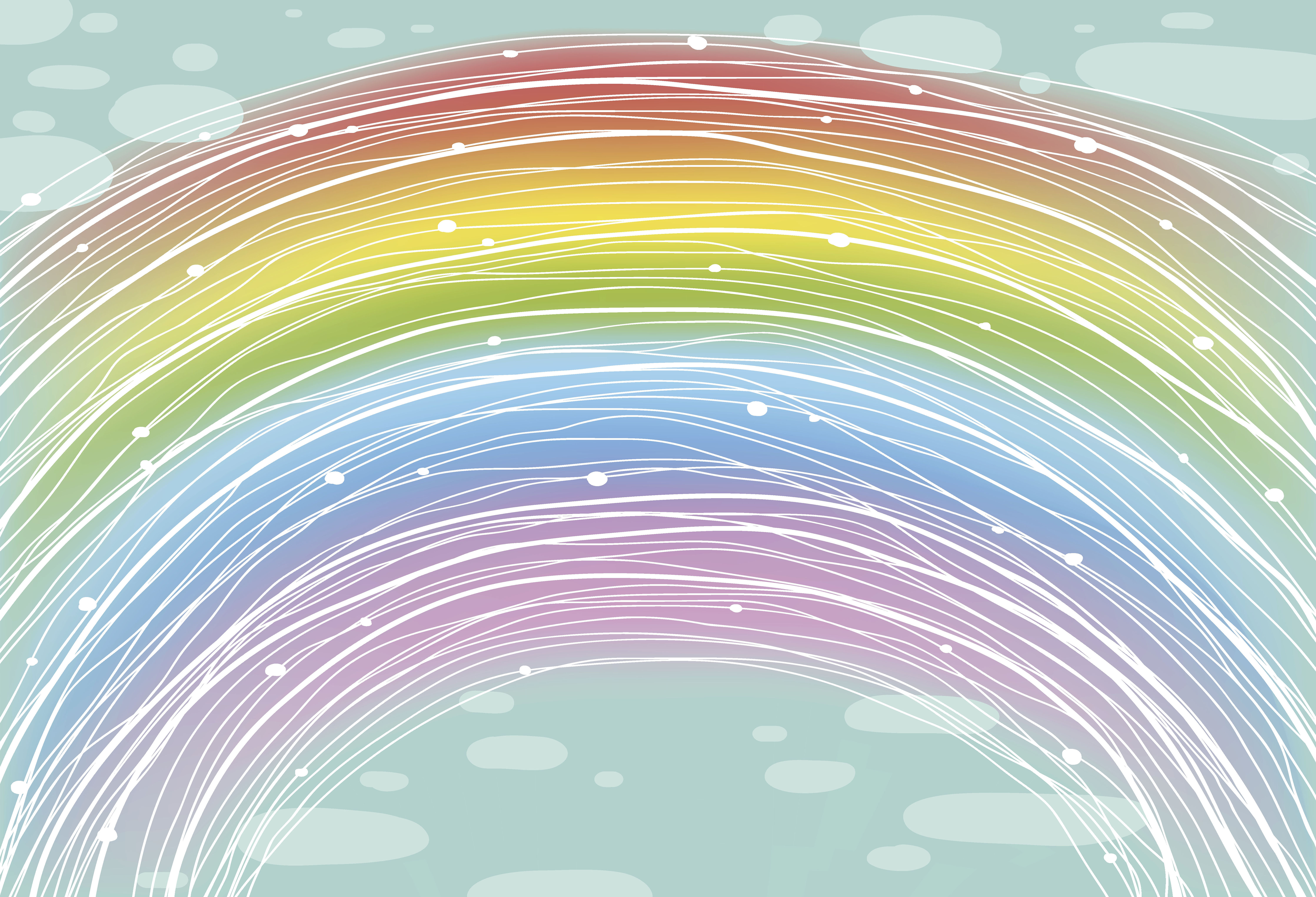 Fundo Fotográfico em Tecido  - Arco Íris - Cod. 0253 / 0254