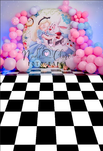 Miniatura: Fundo Fotográfico em Tecido - Alice no País das Maravilhas - Nane Claro