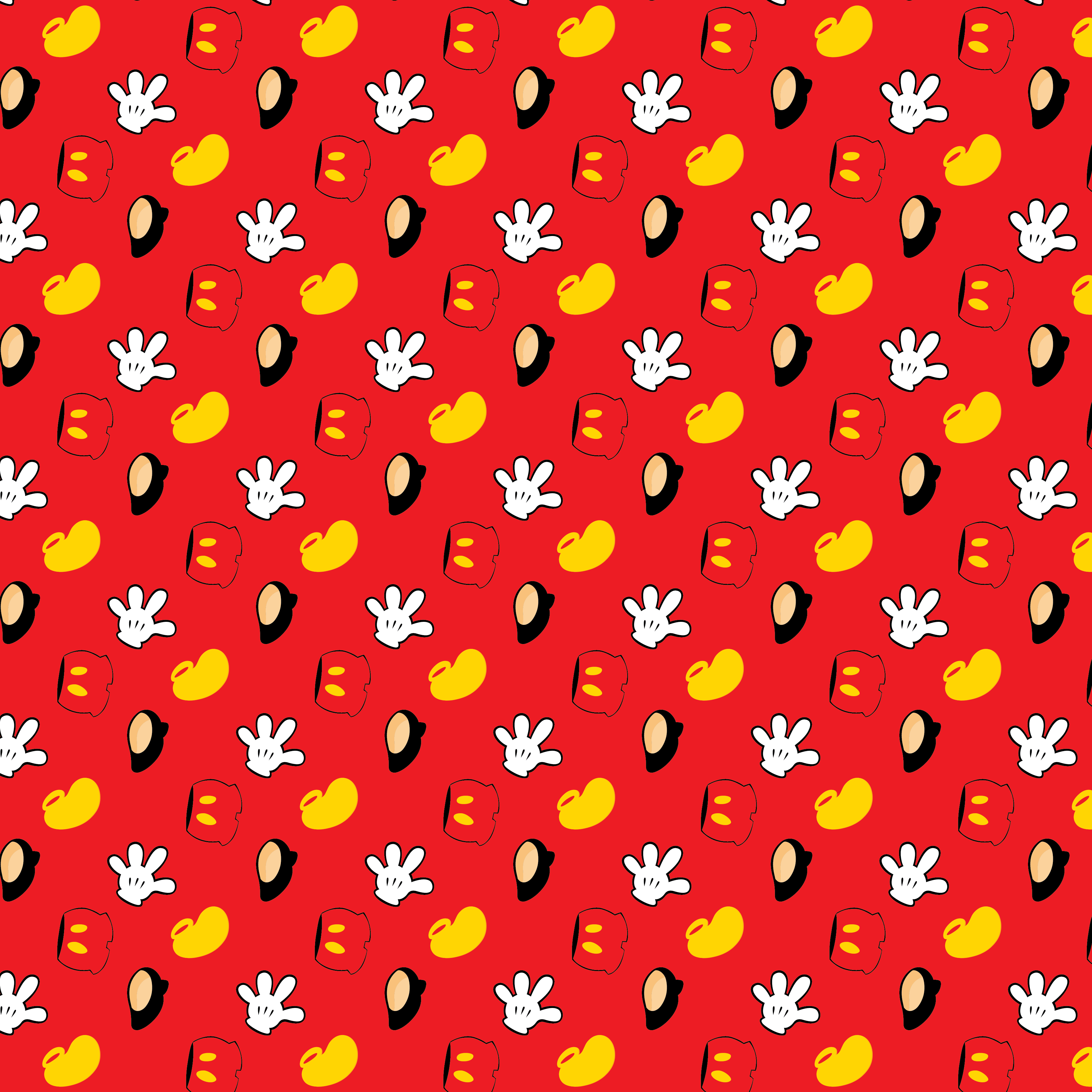 Fundo Fotográfico em Tecido - Mickey e Minie