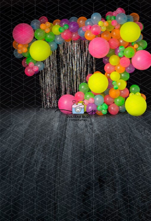 Miniatura: Fundo Fotográfico em Tecido - Neon - Juliana Eloi