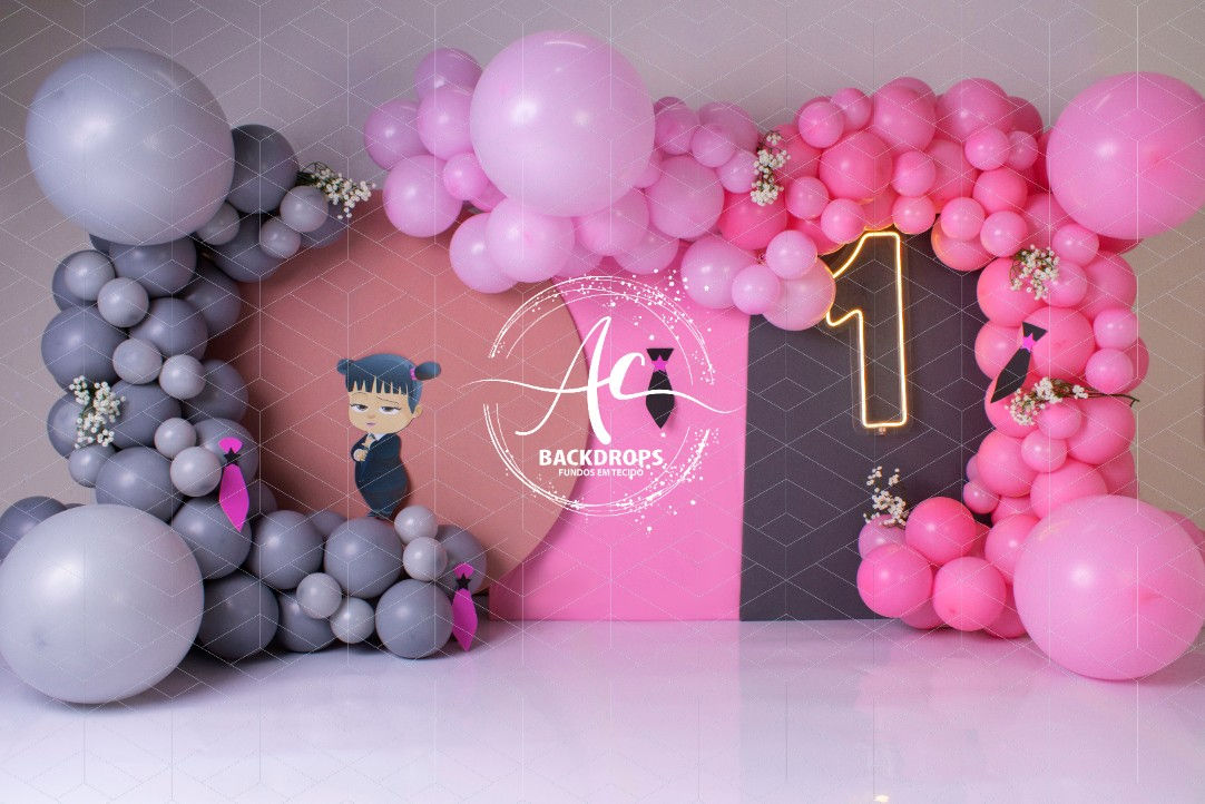 Fundo Fotográfico em Tecido - Chefinha - Nayara Pereira