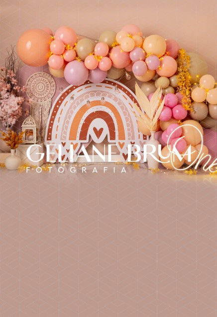 Miniatura: Fundo Fotográfico em Tecido - Boho - Geliane Bru