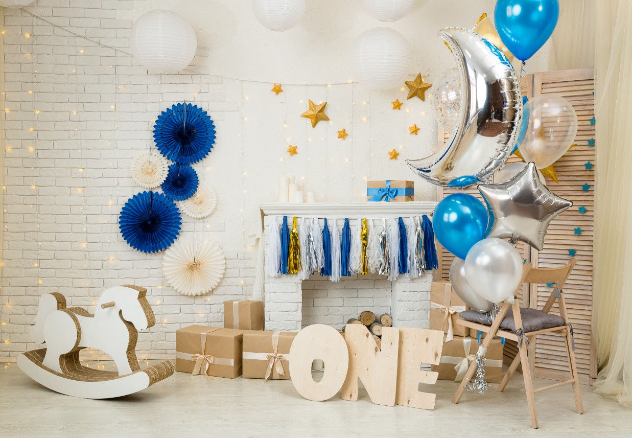 Fundo Fotográfico em Tecido - Smash the cake