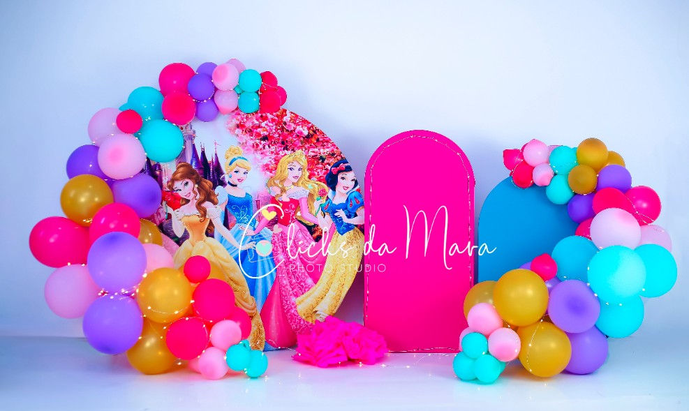 Fundo Fotográfico em Tecido - Princesa - Clicks da mara