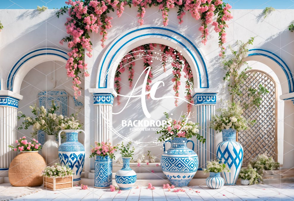 Fundo Fotográfico em Tecido - Dia das Mães 3D