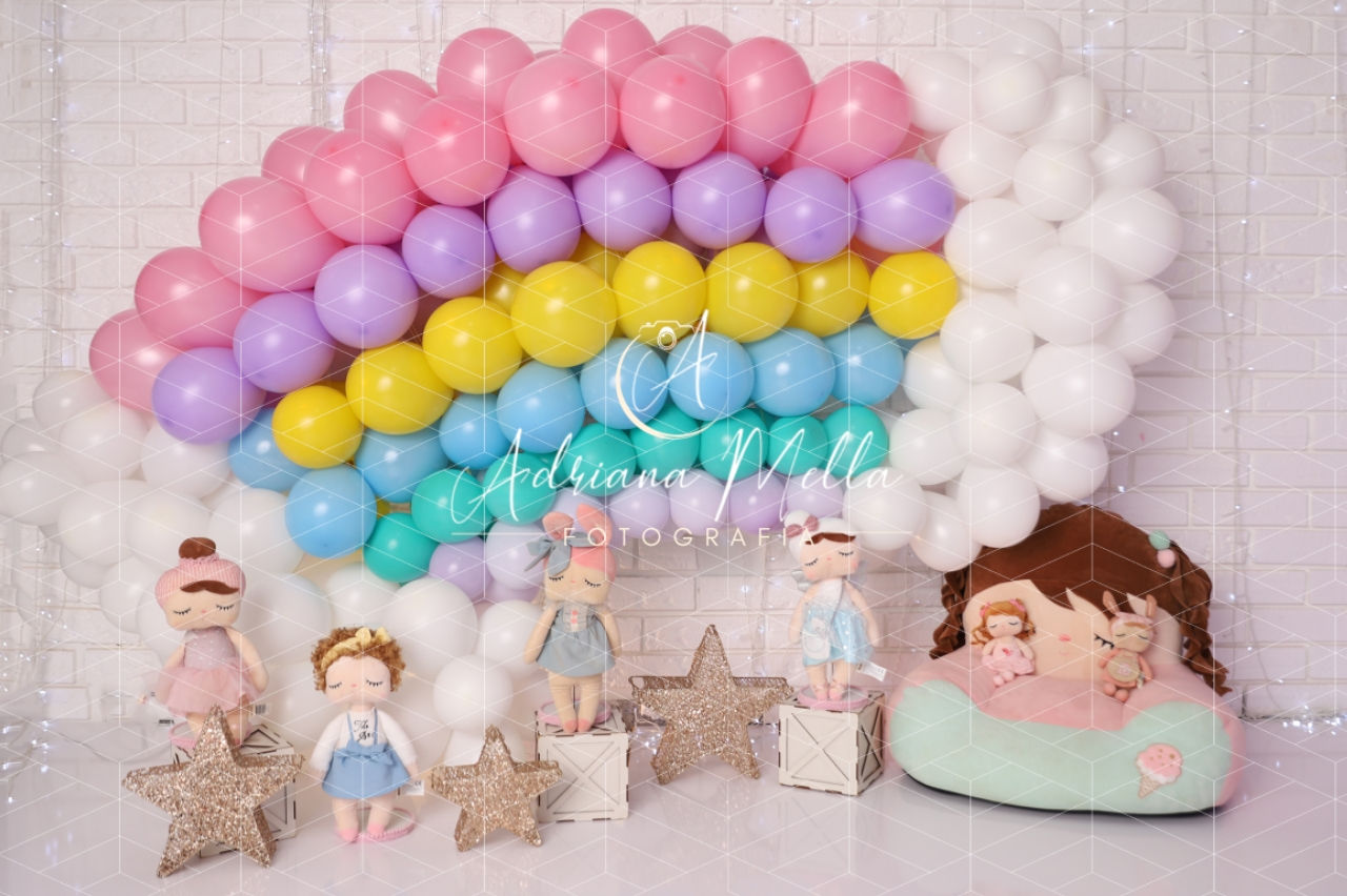 Fundo Fotográfico em Tecido - Bonecas Metoo - Adriana Mella