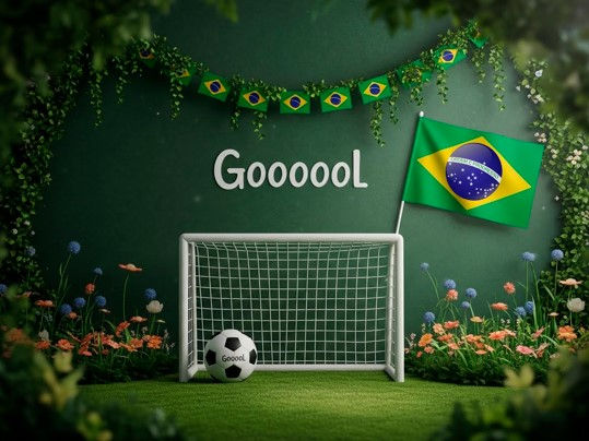 Fotográfico em Tecido - Copa Brasil - 3D