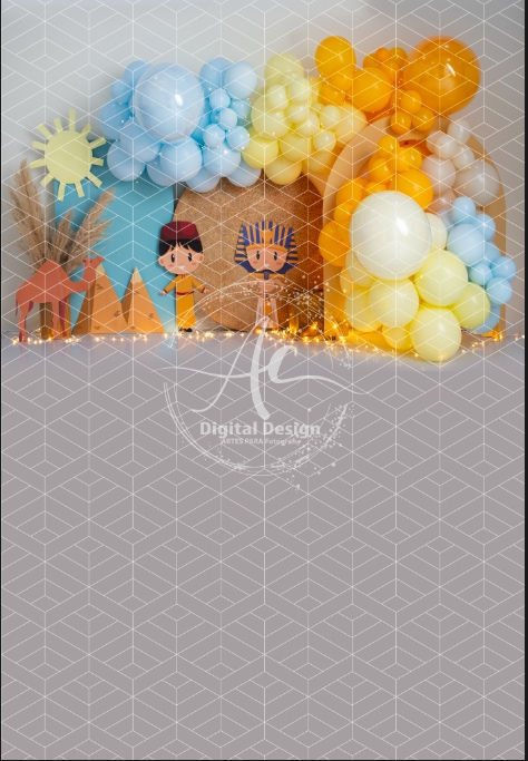 Miniatura: Fundo Fotográfico em Tecido - José do egito - Kenia Barros