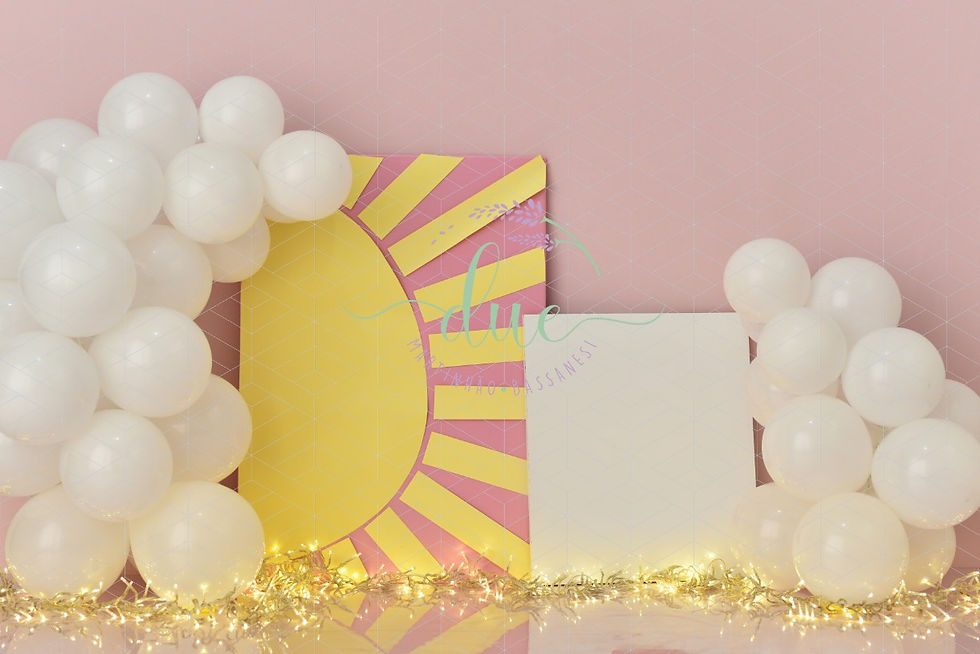 Fundo Fotográfico em Tecido - Sol - DUE