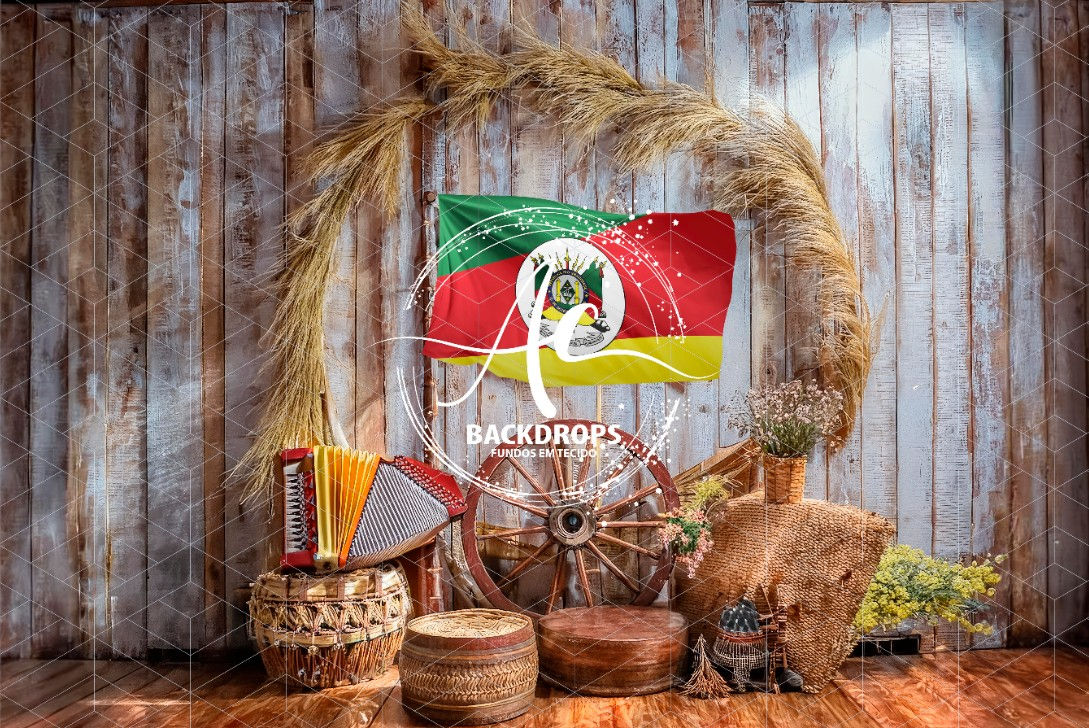 Fundo Fotográfico em Tecido - farroupilha - 3D