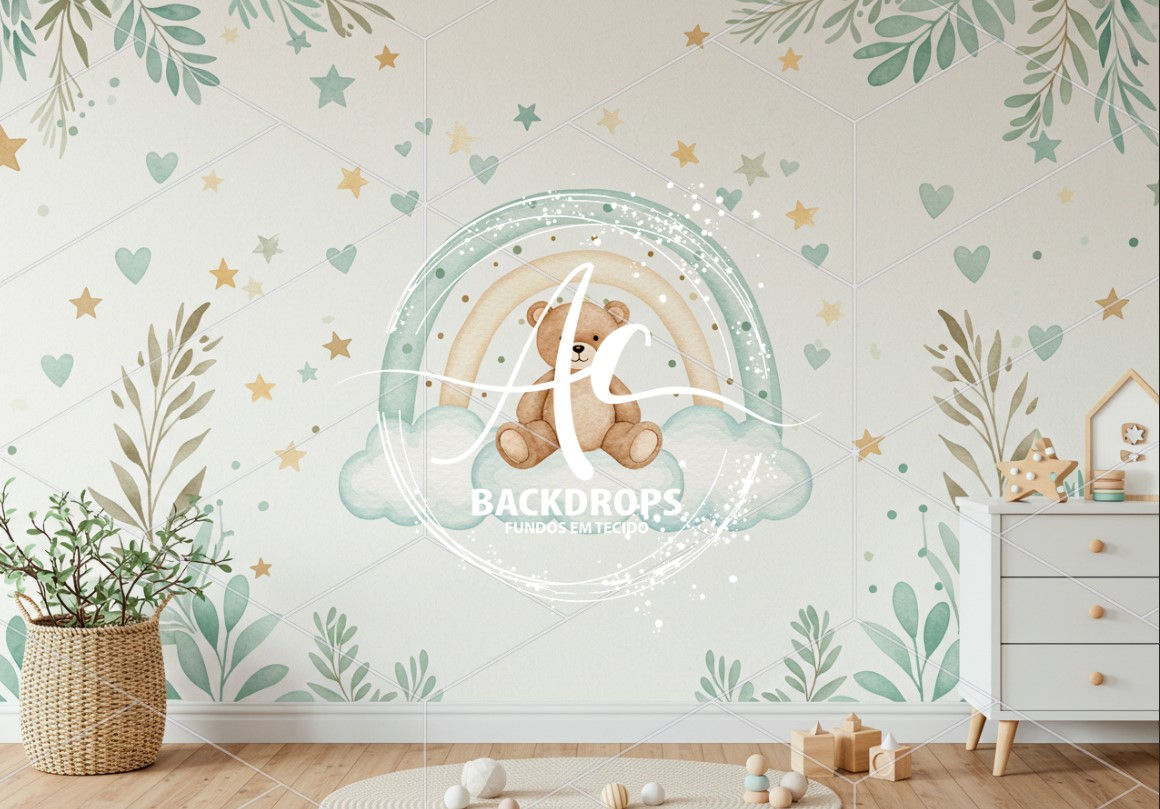 Fundo Fotográfico em Tecido - DIA DAS CRIANÇAS - 3D