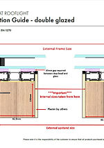 Infinity Rooflight Double Glazed Installation Guide