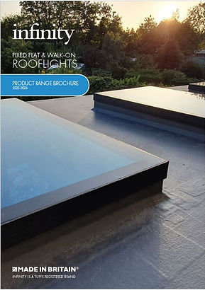 Infinity walk-on glass floorlight – durable glazed unit for natural light below floors