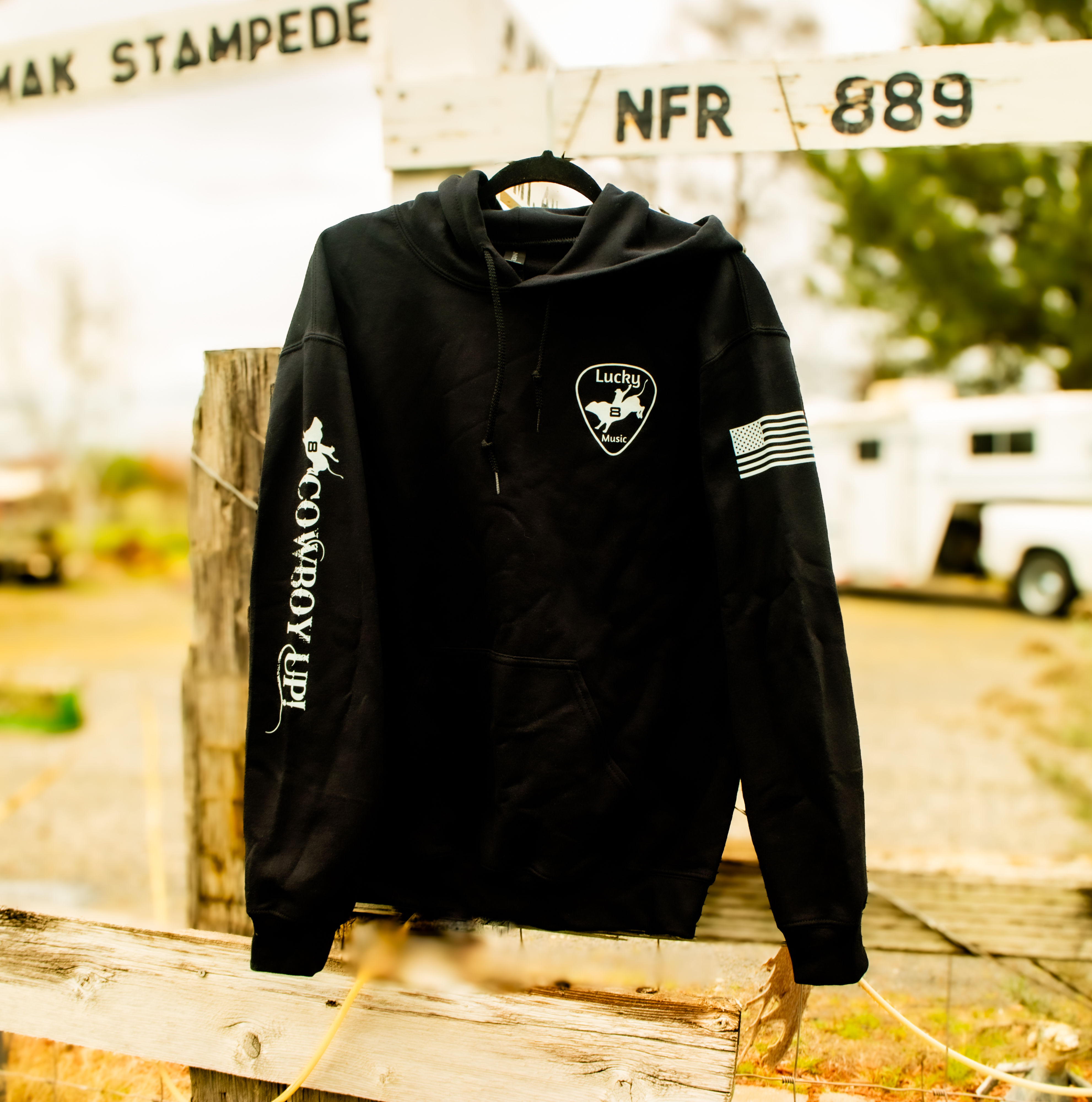 Lucky 8 Music Hoodie
