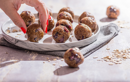 gluten free chocolate peanut butter balls