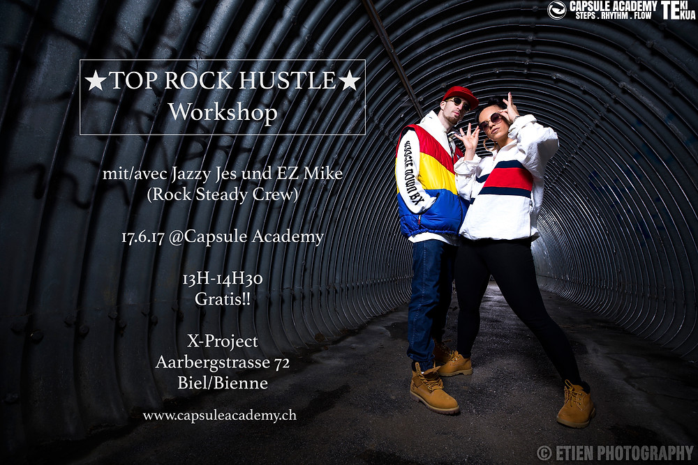 TOP ROCK HUSTLE workshop