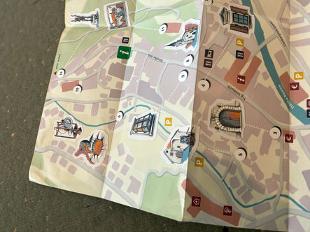 Tržič tourist map