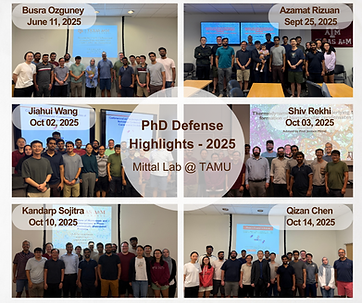 Mittal Lab PhD Defense Highlights 2025.png