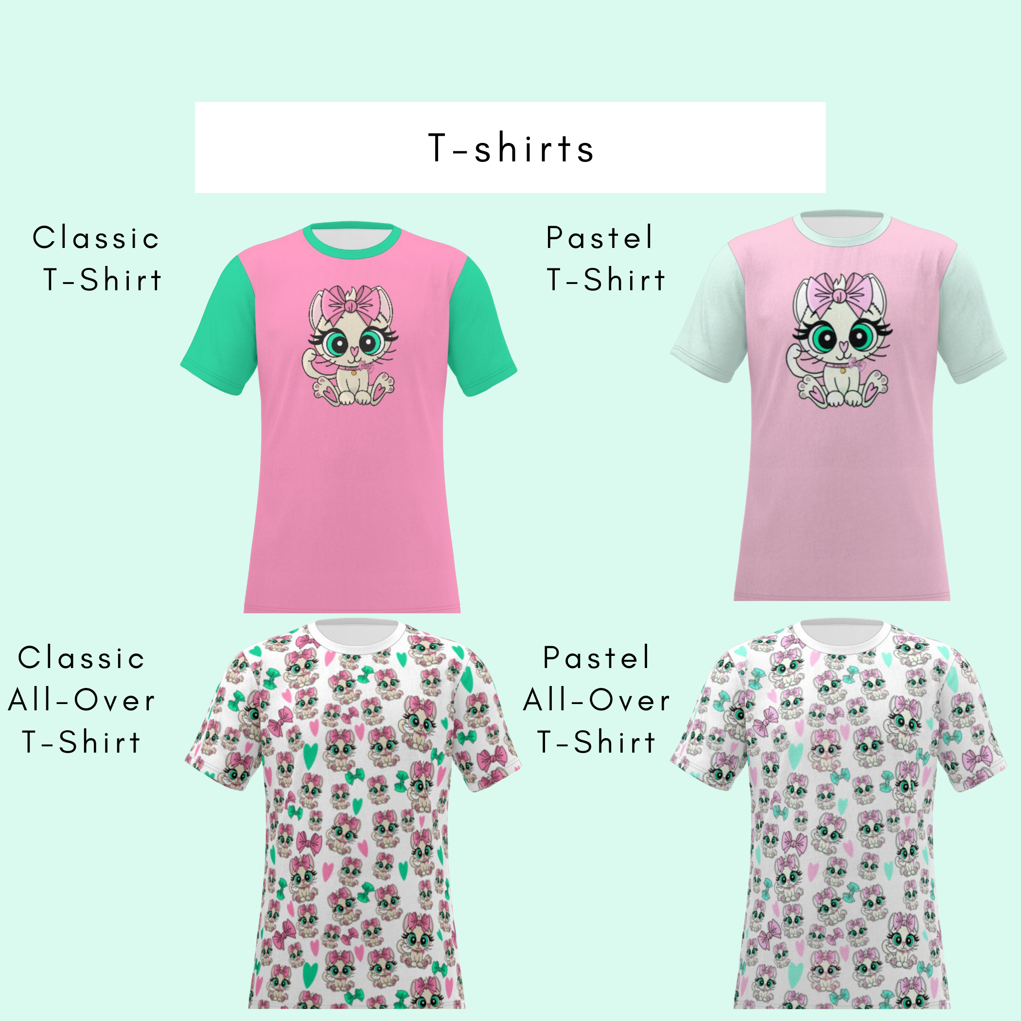 Kitten Print T-Shirt