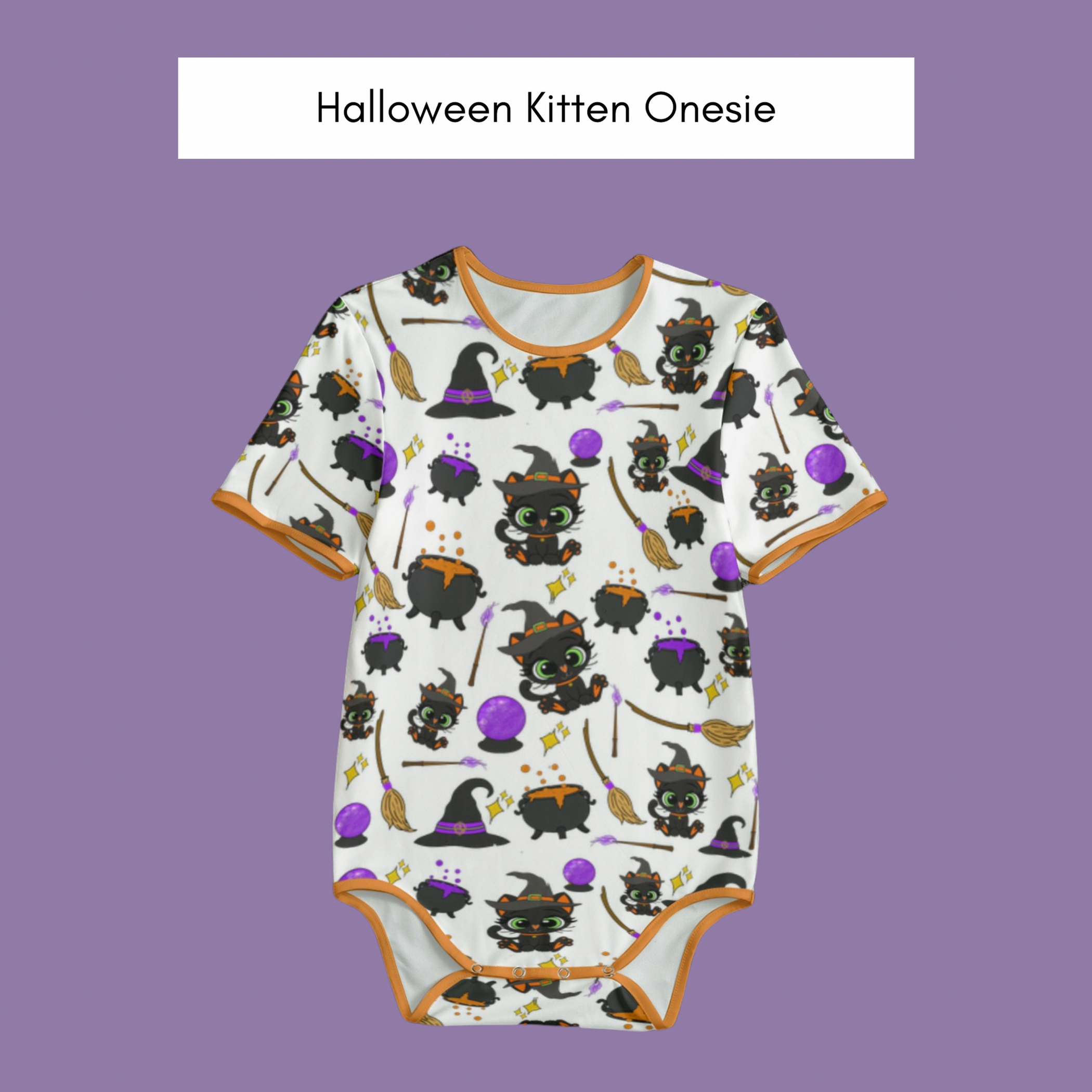 Halloween Kitten Onesie