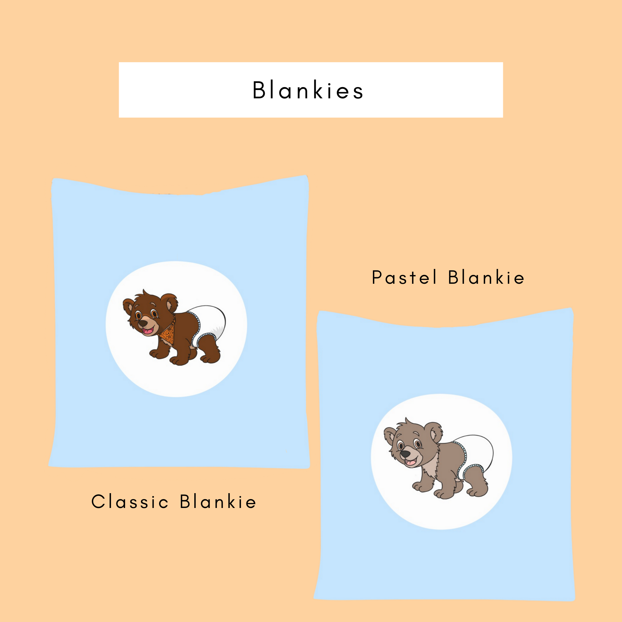 Bear Print Blankie