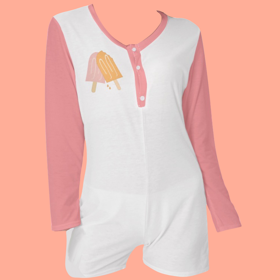 Thumbnail: Summer Sweets One Piece Pj Romper
