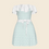 Thumbnail: Pastel Mint Ruffle Top Mommy Dress