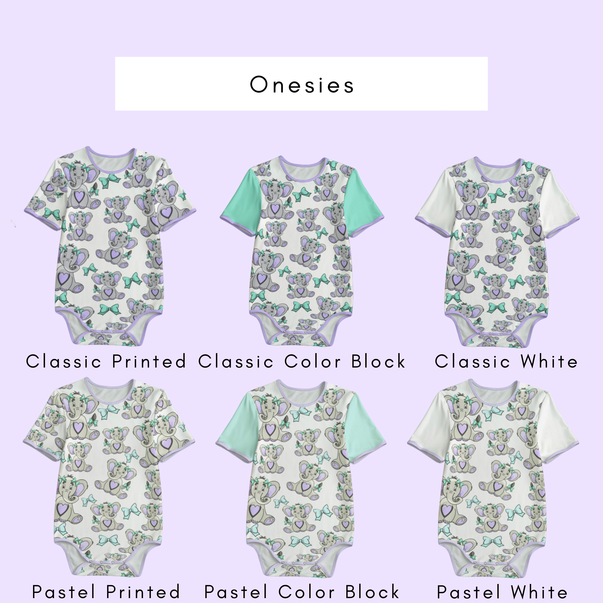 Penelope Print Onesies