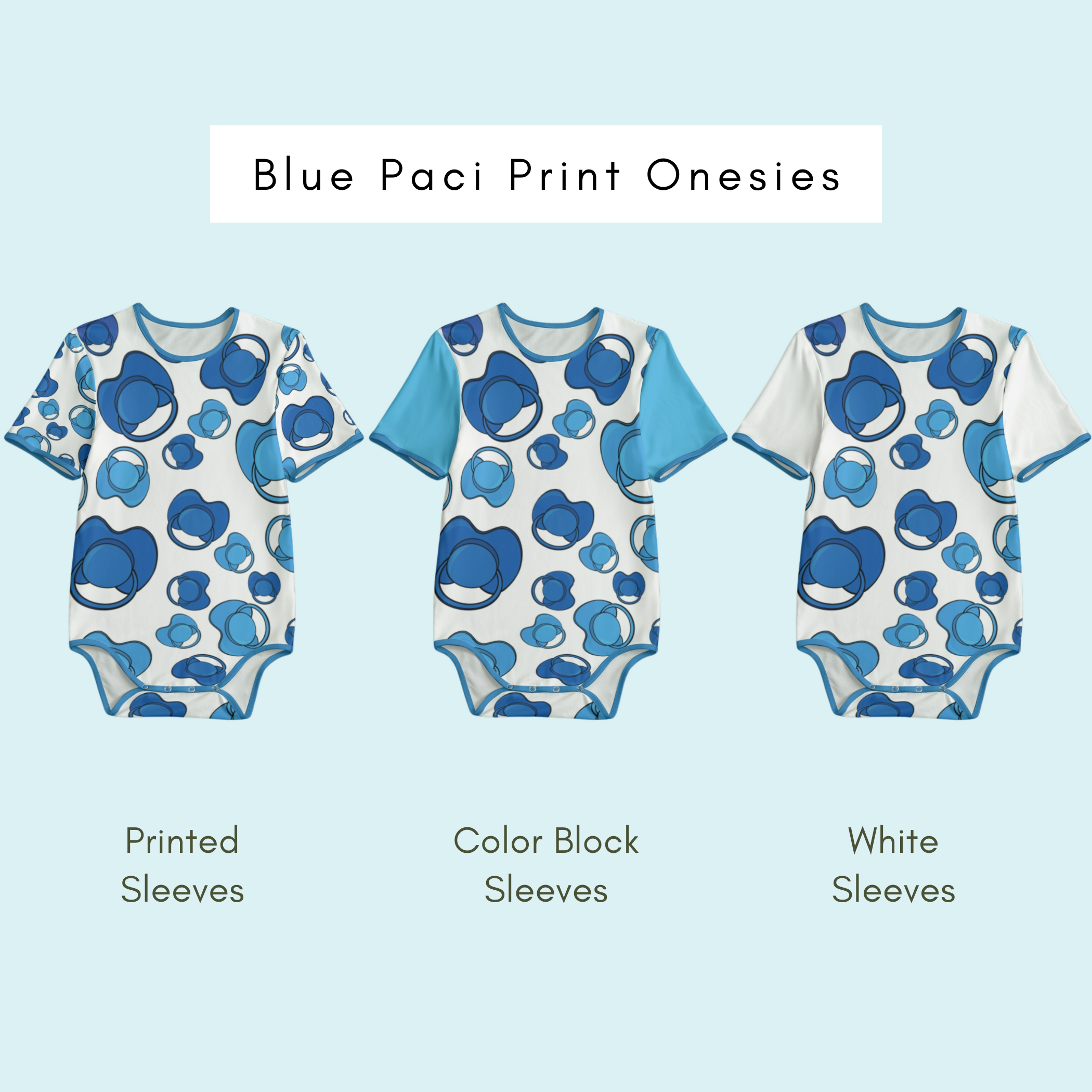 All-Over Print Men's Bodysuits