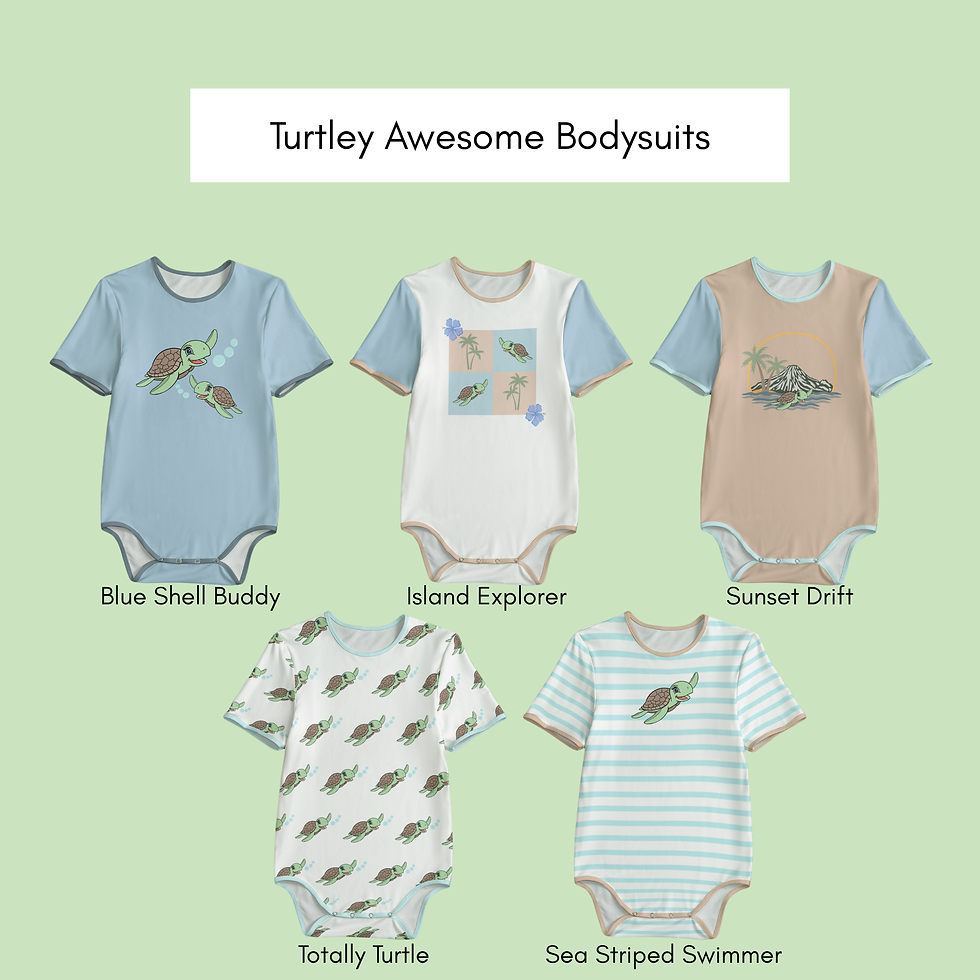 Thumbnail: Turtley Awesome Bodysuits