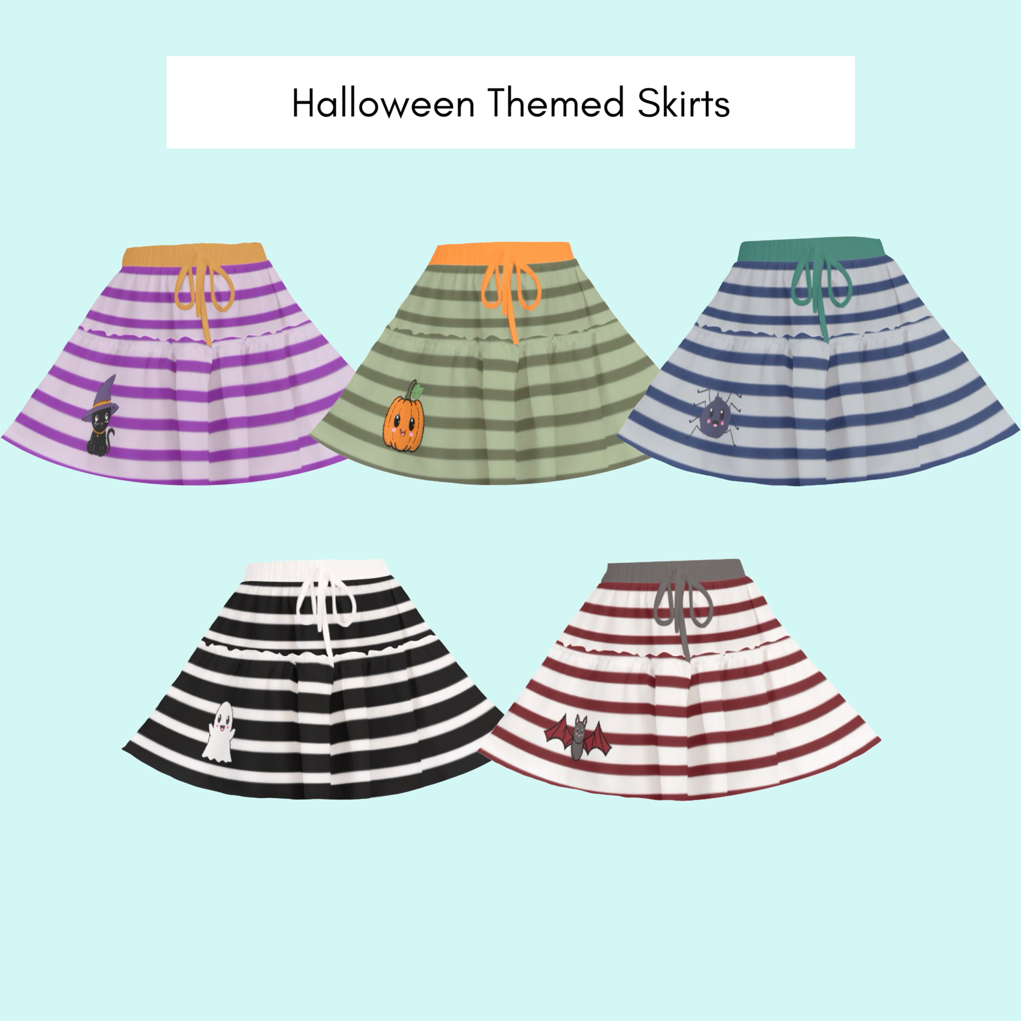 Halloween Themed Skirt