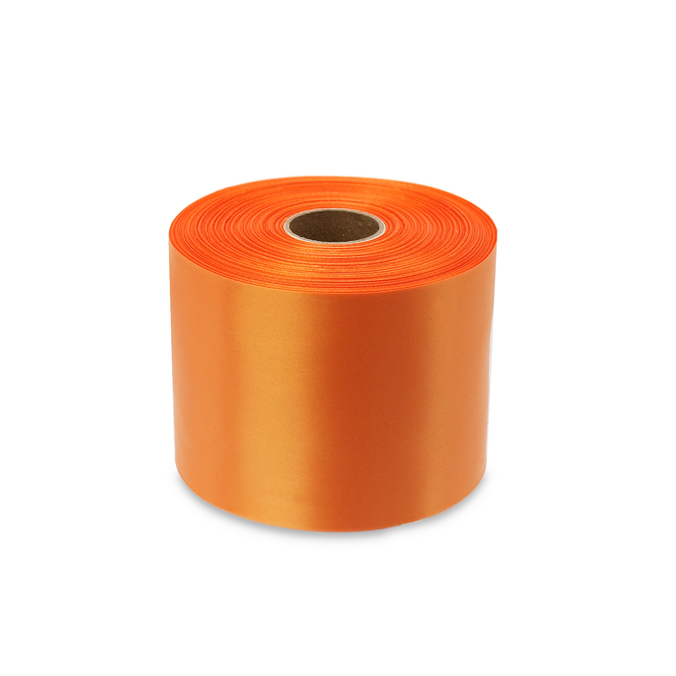 Thumbnail: Satin ribbon RTS Premium (06) orange