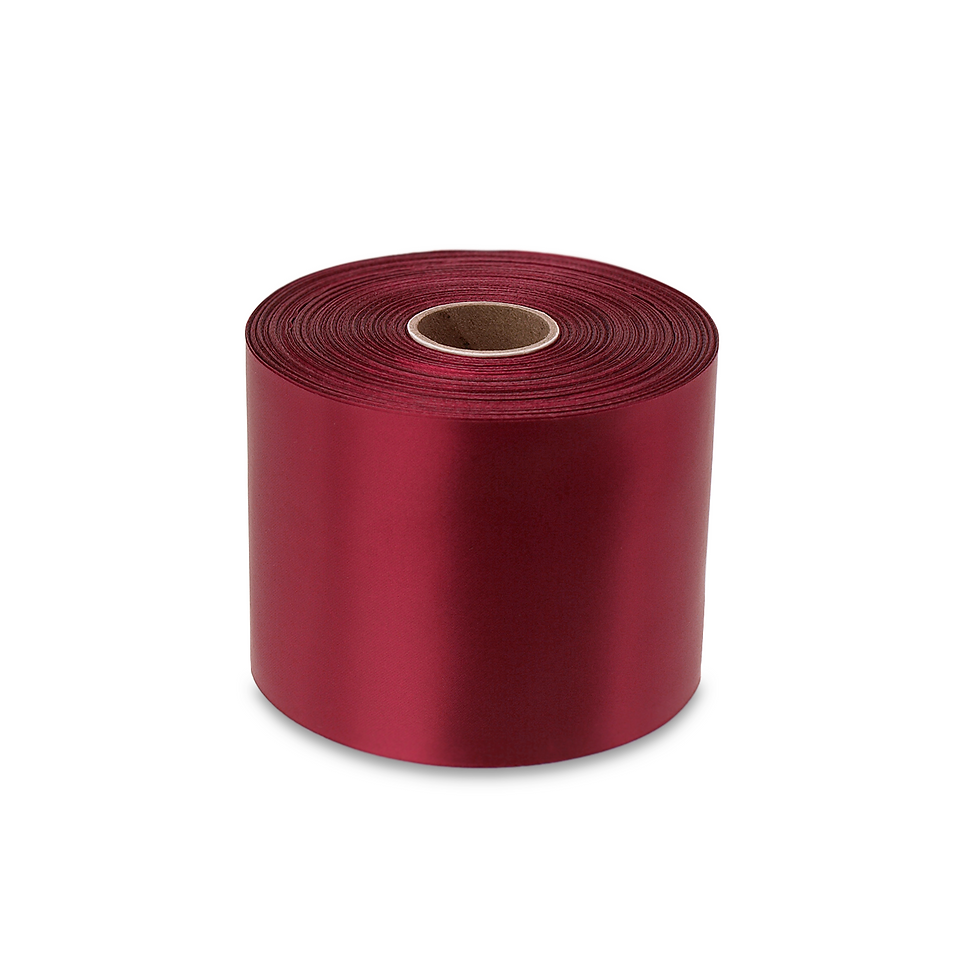 Thumbnail: Satin ribbon RTS Premium (12) bordeaux