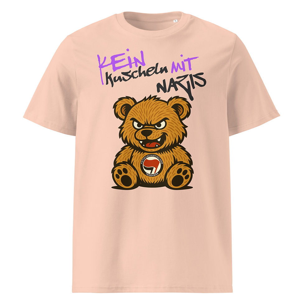 Kein Kuscheln mit Nazis - Unisex Premium T-Shirt