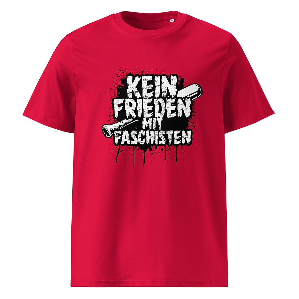 Kein Frieden mit Faschisten - Unisex Premium T-Shirt