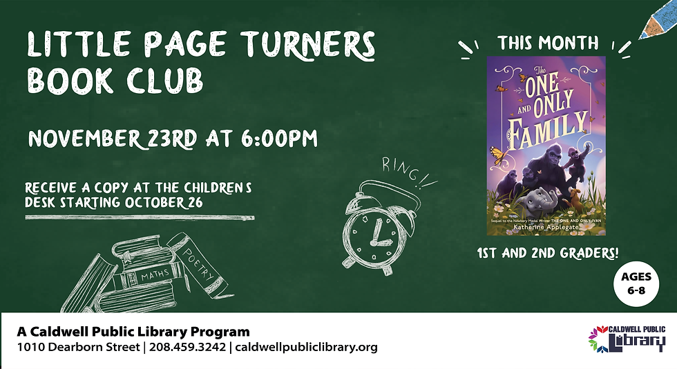 Little Page Turners Book Club