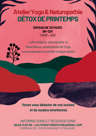Atelier Détox Yoga Naturopathie
